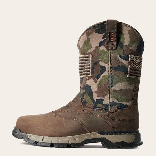 Rebar Flex Patriot Waterproof Composite Toe Work Boot - US 1758