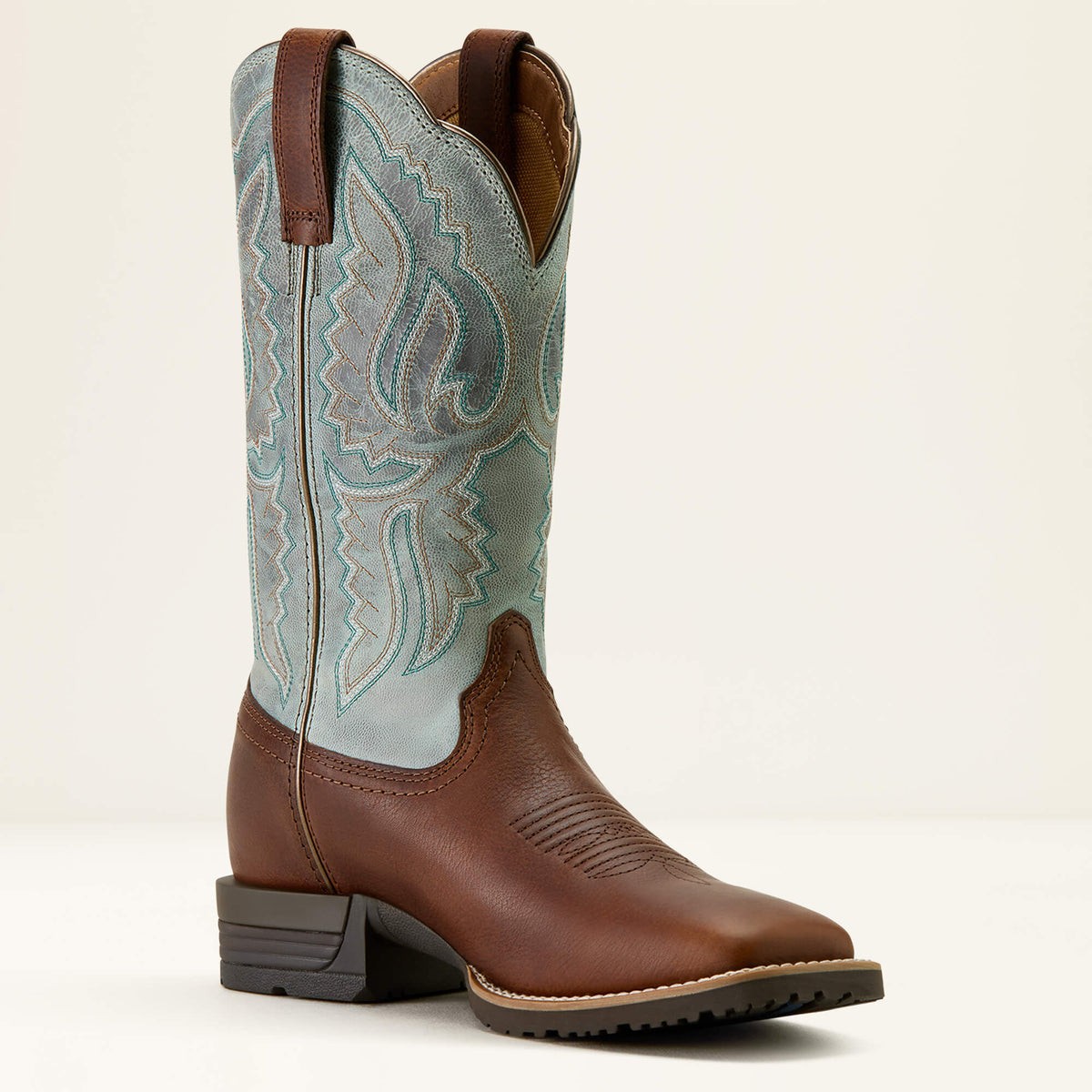 Hybrid Ranchwork Wide Square Toe Western Boot - US 5580