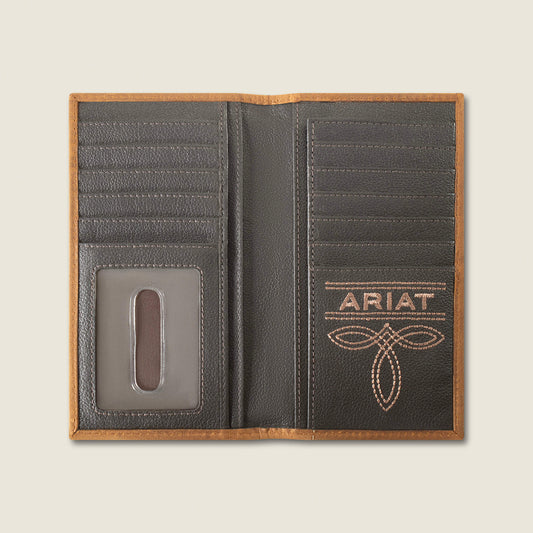 Patchwork Embroidered Logo Rodeo Wallet - US 7598