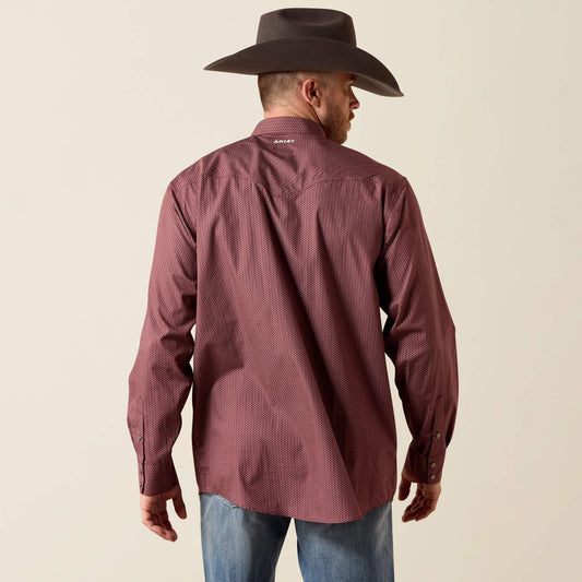 Wrinkle Free Dion Classic Fit Snap Shirt - US 4547