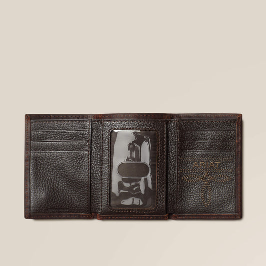 Triple Stitch Trifold Wallet - US 8849