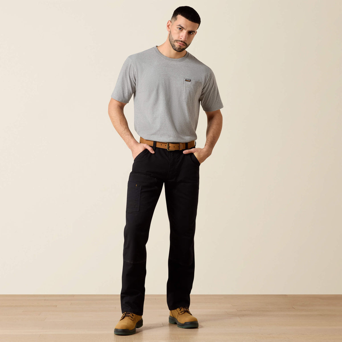 Rebar M4 Relaxed DuraStretch Made Tough Double Front Straight Pant - US 2393