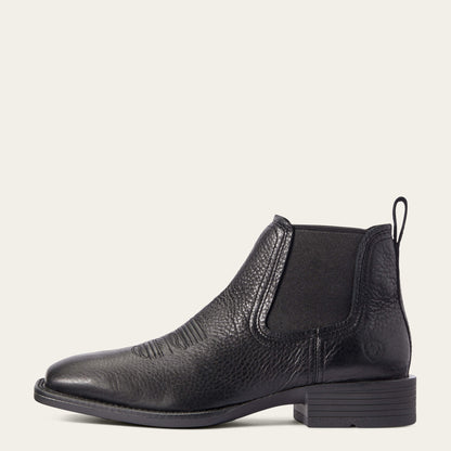 Booker Chelsea Wide Square Toe Western Boot - US 8754