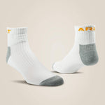 Premium Ringspun Cotton Quarter Crew Work Sock 3 P - US 3965
