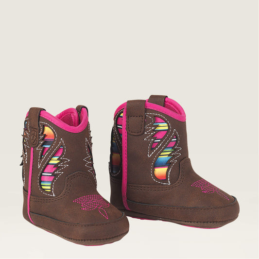 Infant lil stompers flora boot - US 6556