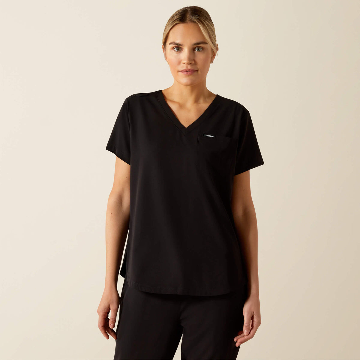 Beth Basic Scrub Top - US 9818