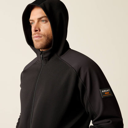 Rebar WorkTek Reinforced Full Zip Hoodie - US 0939