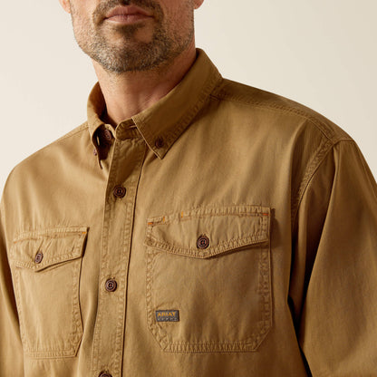 Rebar Washed Twill Work Shirt - US 6103
