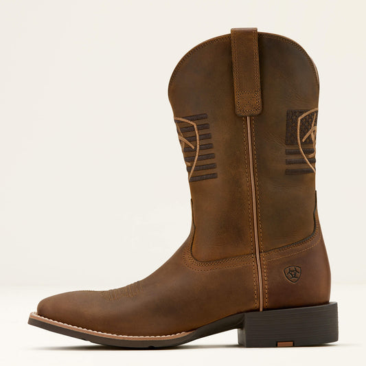 Sport Freedom Wide Square Toe Cowboy Boot - US 0471