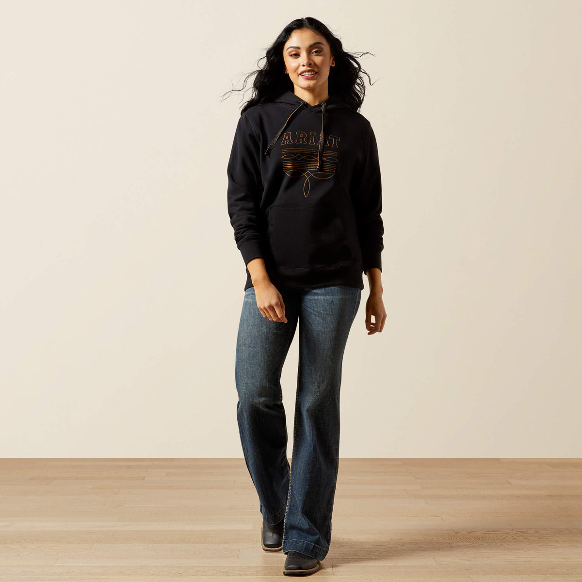 Booted Logo Hoodie - US 4649