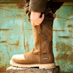 Activator Argo Waterproof Round Toe Composite Toe Work Boot - US 6462