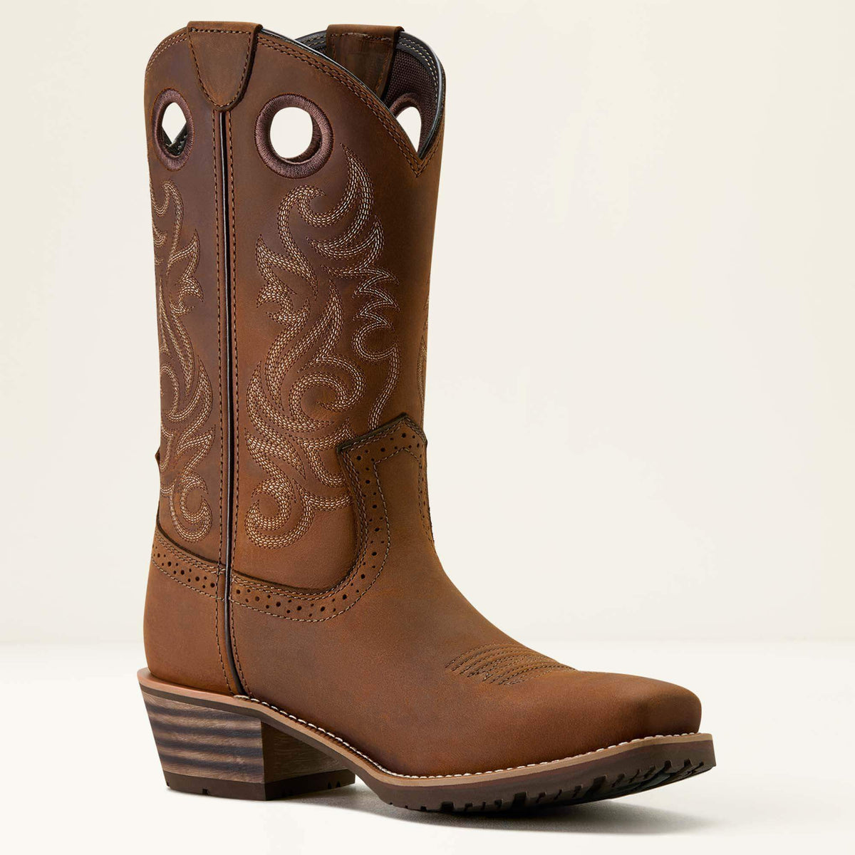 Hybrid Roughstock Square Toe Cowboy Boot - US 8619