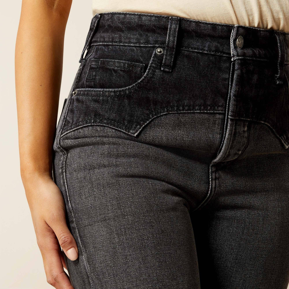 Ultra High Rise Cheyenne Yoke Tomboy Boot Cut Jean - US 2112