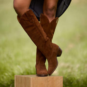 CHESTNUT SUEDE
