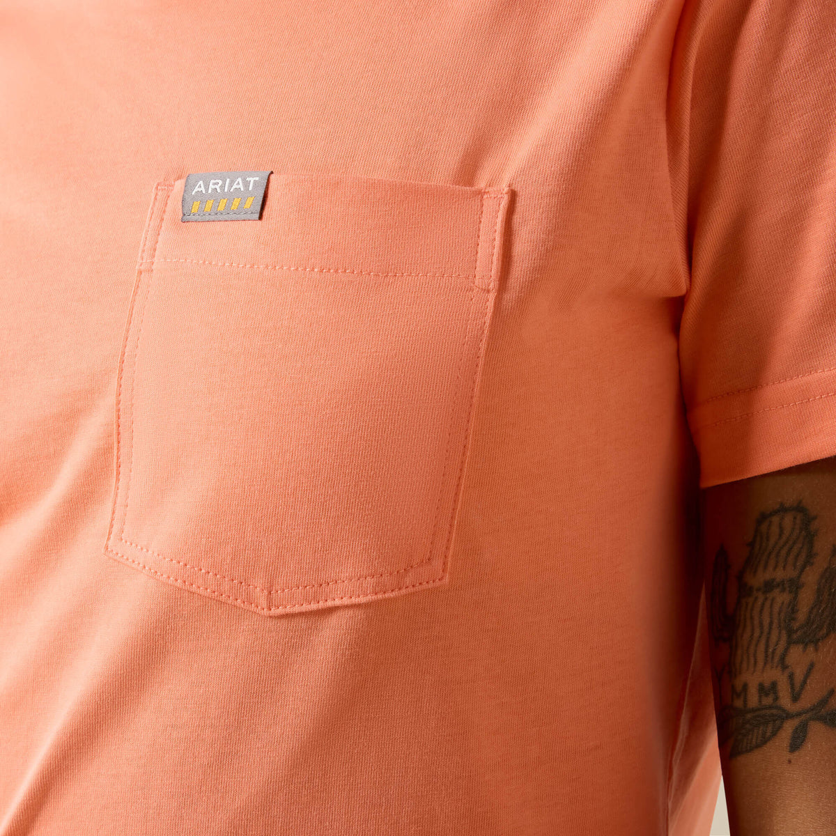 Rebar Cotton Strong Anvil Logo T-Shirt - US 8085
