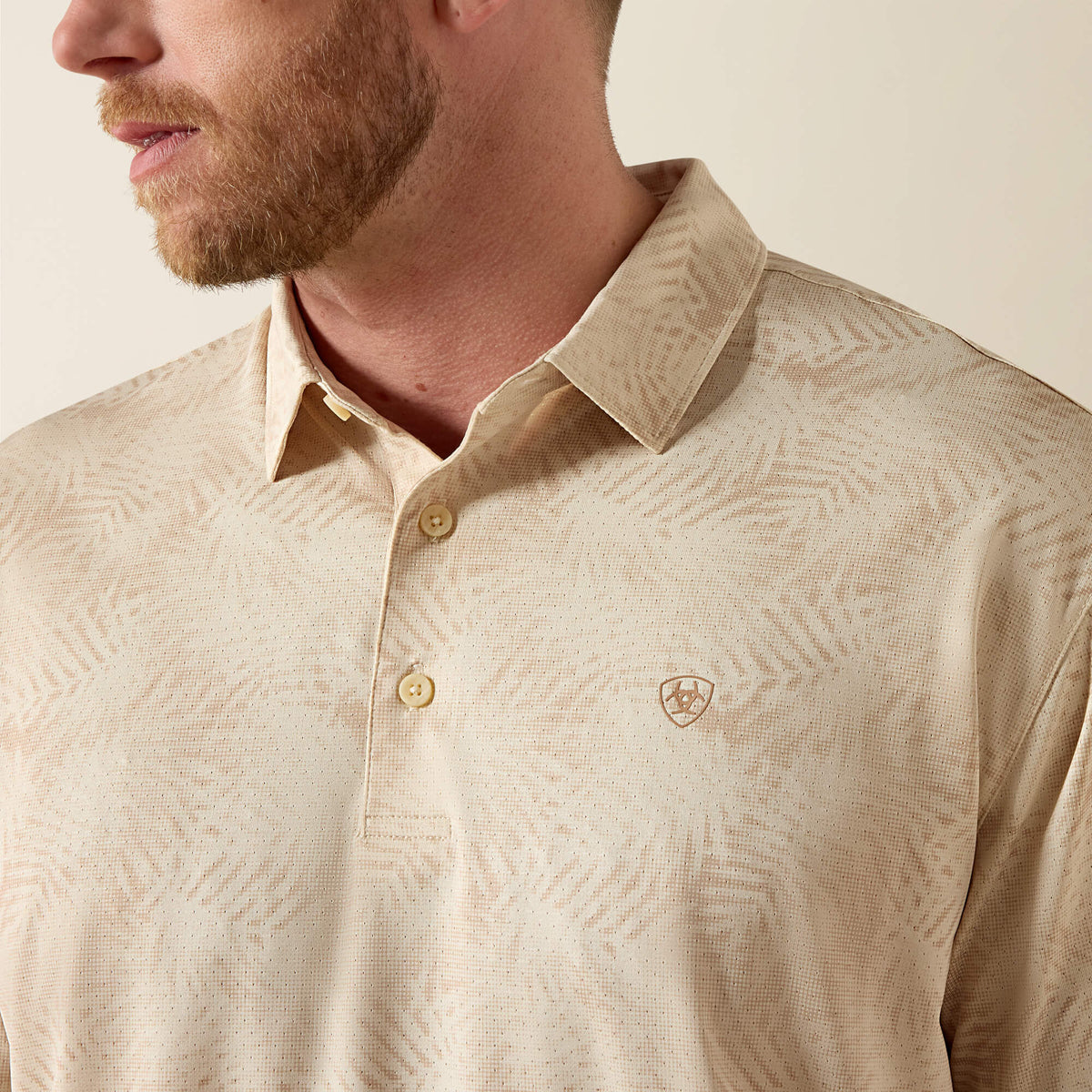Printed 360 Airflow Classic Fit Polo - US 6634