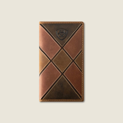Patchwork Embroidered Logo Rodeo Wallet - US 7598