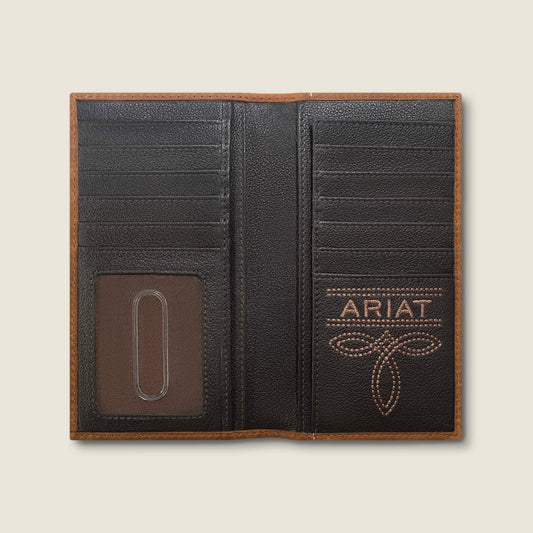 Ariat Logo Print Rodeo Wallet - US 2771