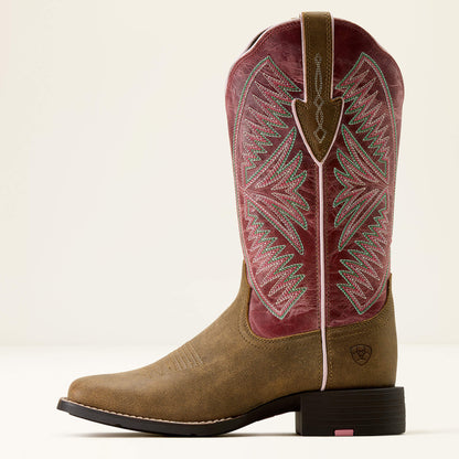 Round Up Ruidoso Wide Square Toe Western Boot - US 4496
