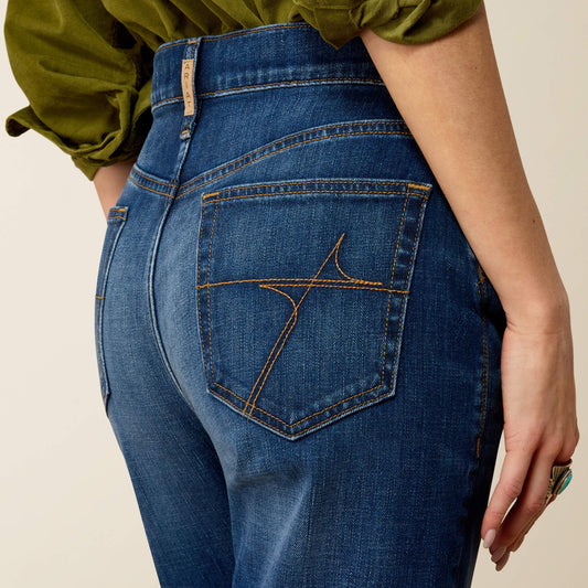 Perfect Rise Relaxed Petra Flipside Straight Leg Jeans - US 2085