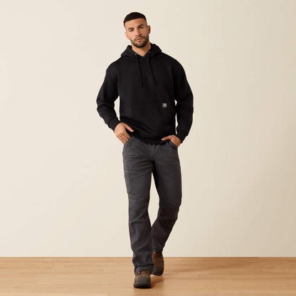 Rebar Workman Bearded Skull Hoodie - US 6001