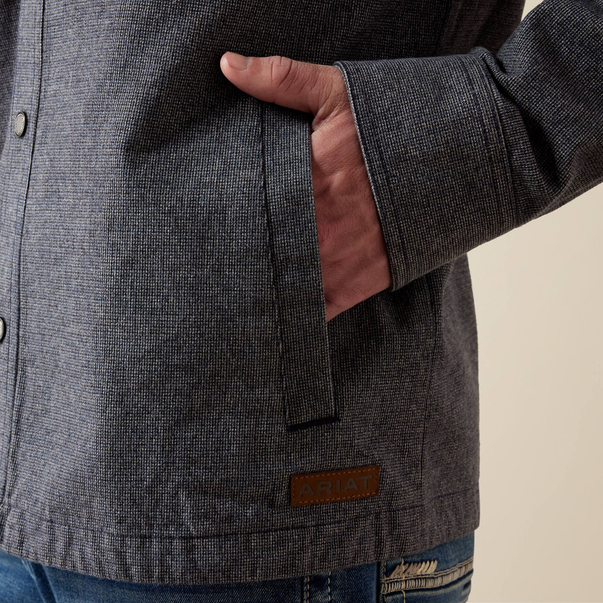 Menswear Shirt Jacket - US 5689