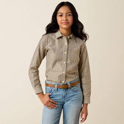 CHOCOLATE PLUM STRIPE