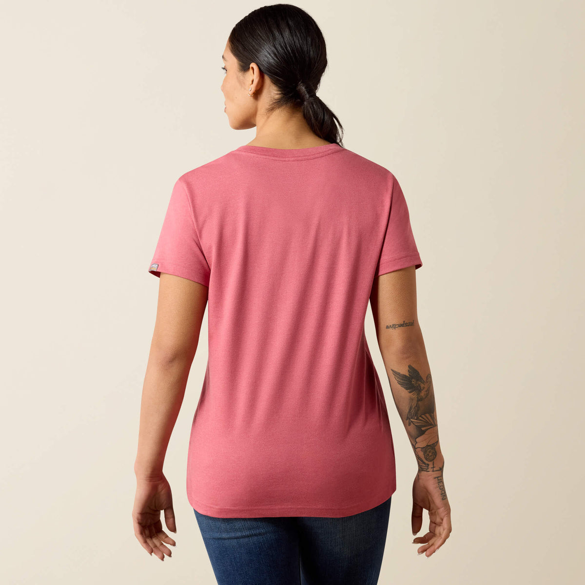 Rebar Cotton Strong Standard V-Neck T-Shirt - US 7575