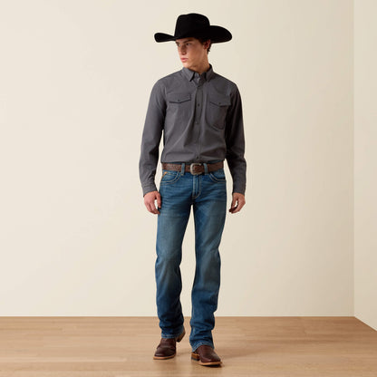 FrontierTough VentTEK Western Fitted Snap Shirt - US 9047