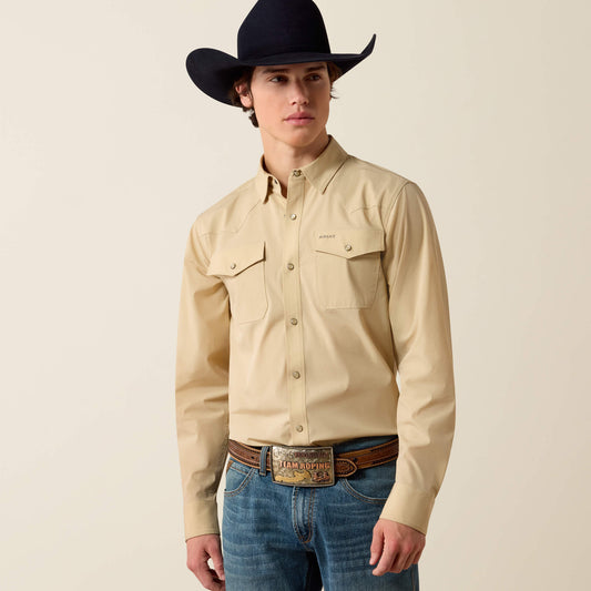 FrontierTough VentTEK Western Fitted Snap Shirt - US 7542