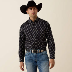 BLACK GEO PRINT