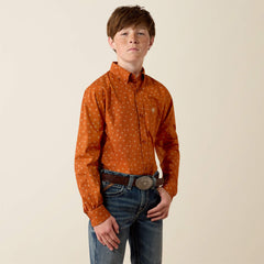 BOMBAY BROWN TOSSED WESTERN PRINT