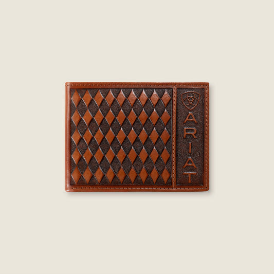 Diamond Embossed Bifold Wallet - US 1064